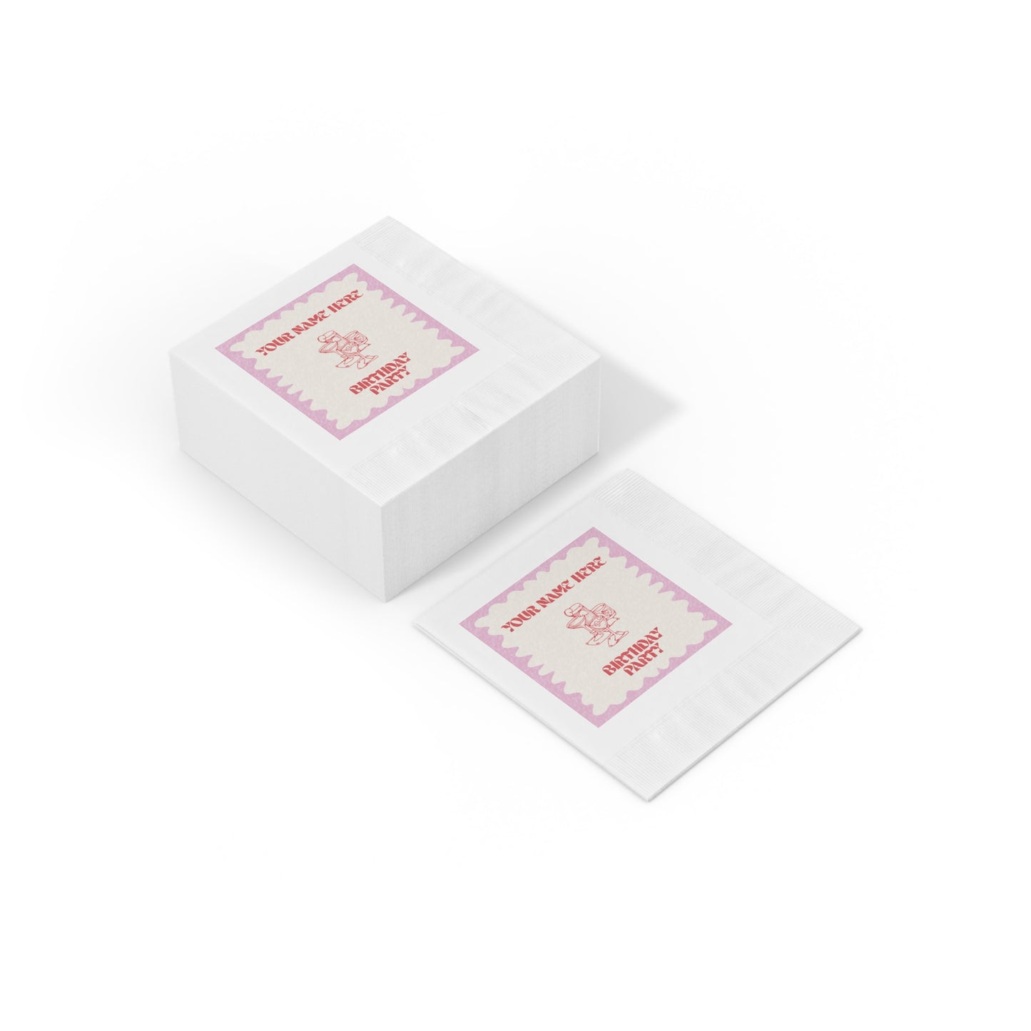 Retro Cocktail Napkins