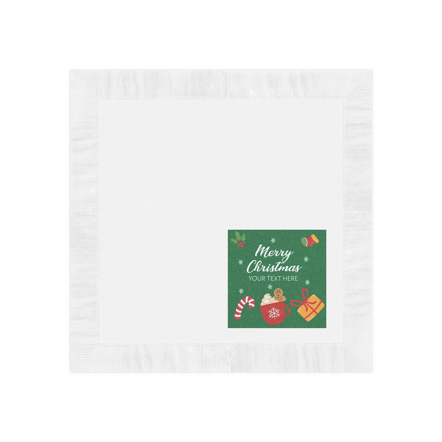 Joyful Holiday Napkins