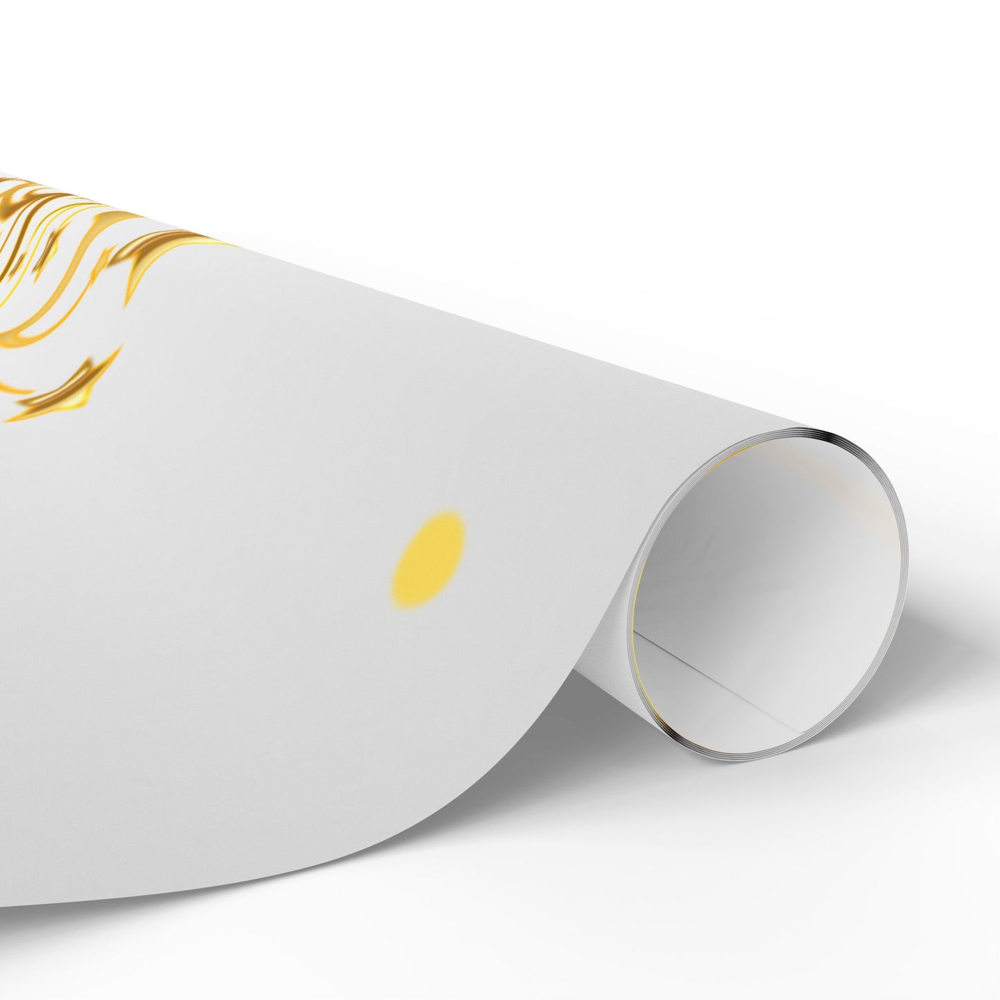 Golden Christmas Wrapping Papers