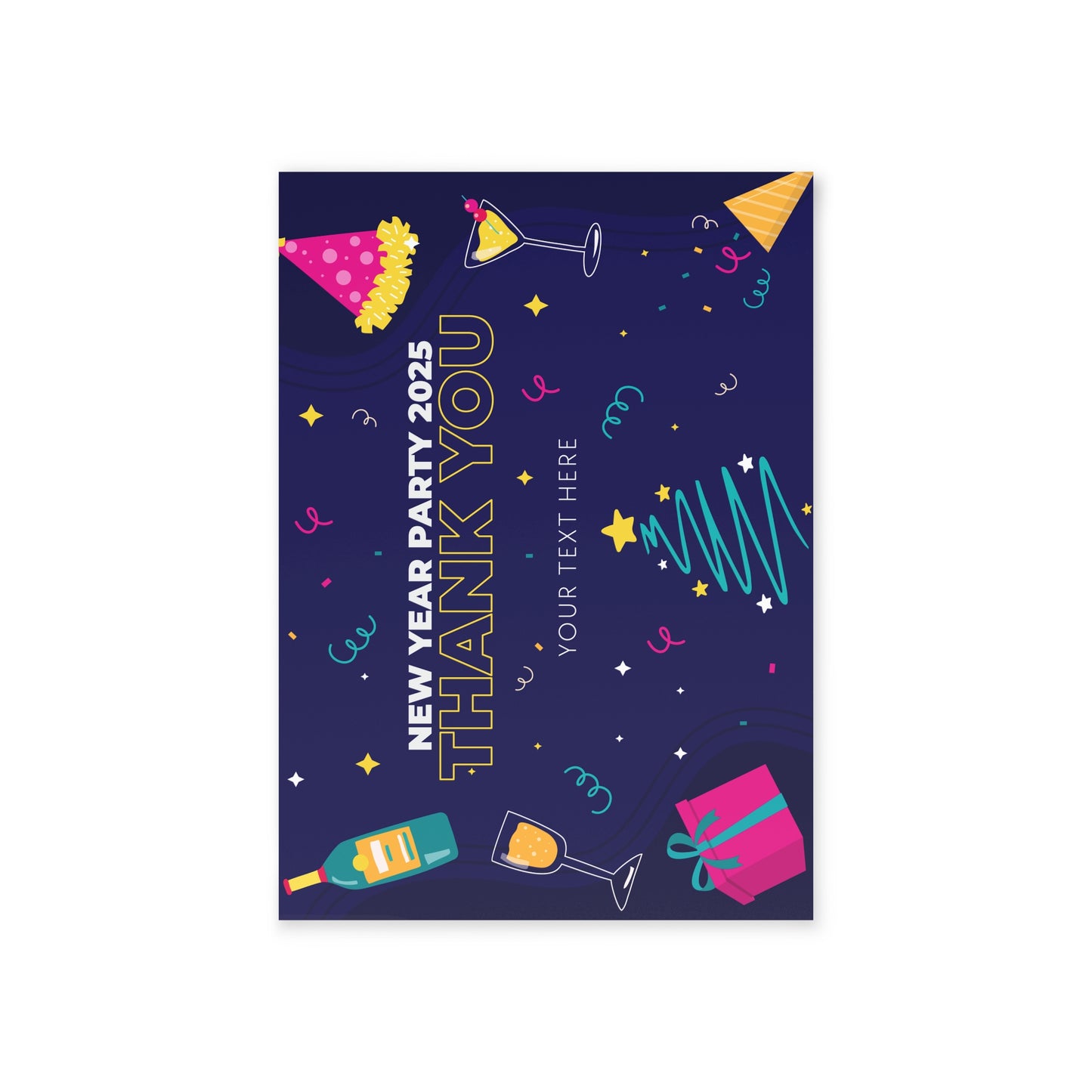 Cosmic Countdown Holiday Cards