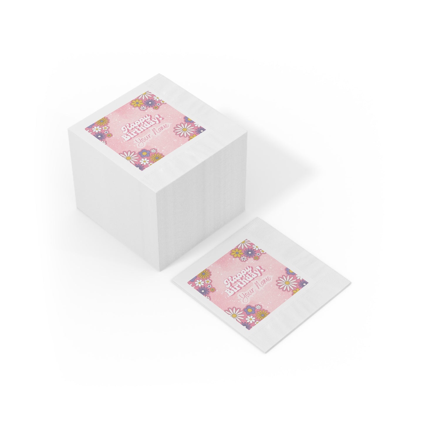 Blossom Birthday Napkins