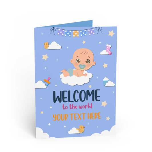 Little Dreamers Custom Greeting Card