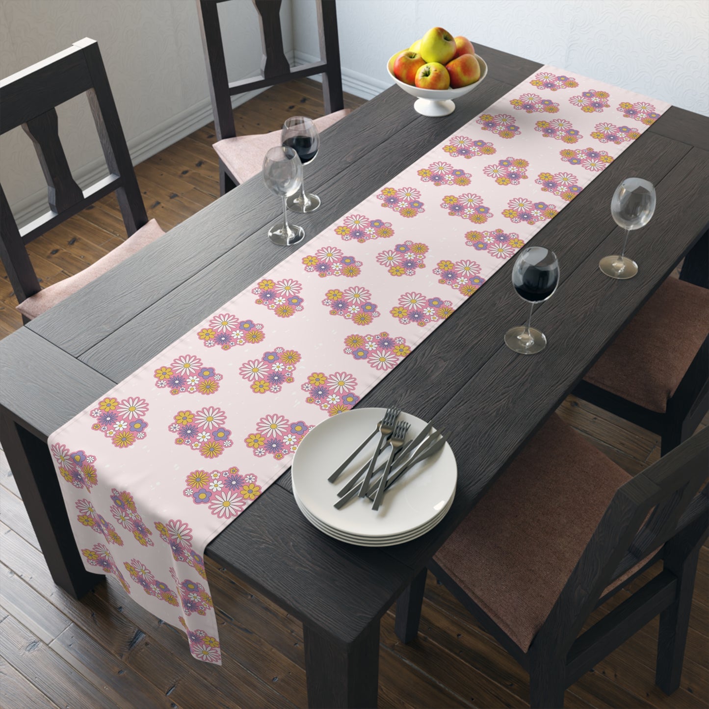 Blossom Birthday Table Runner (Cotton, Poly)