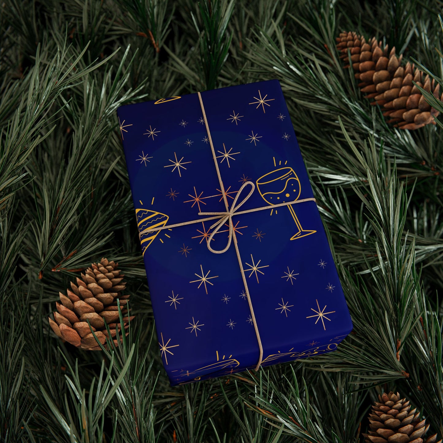Starlit Celebration Wrapping Papers