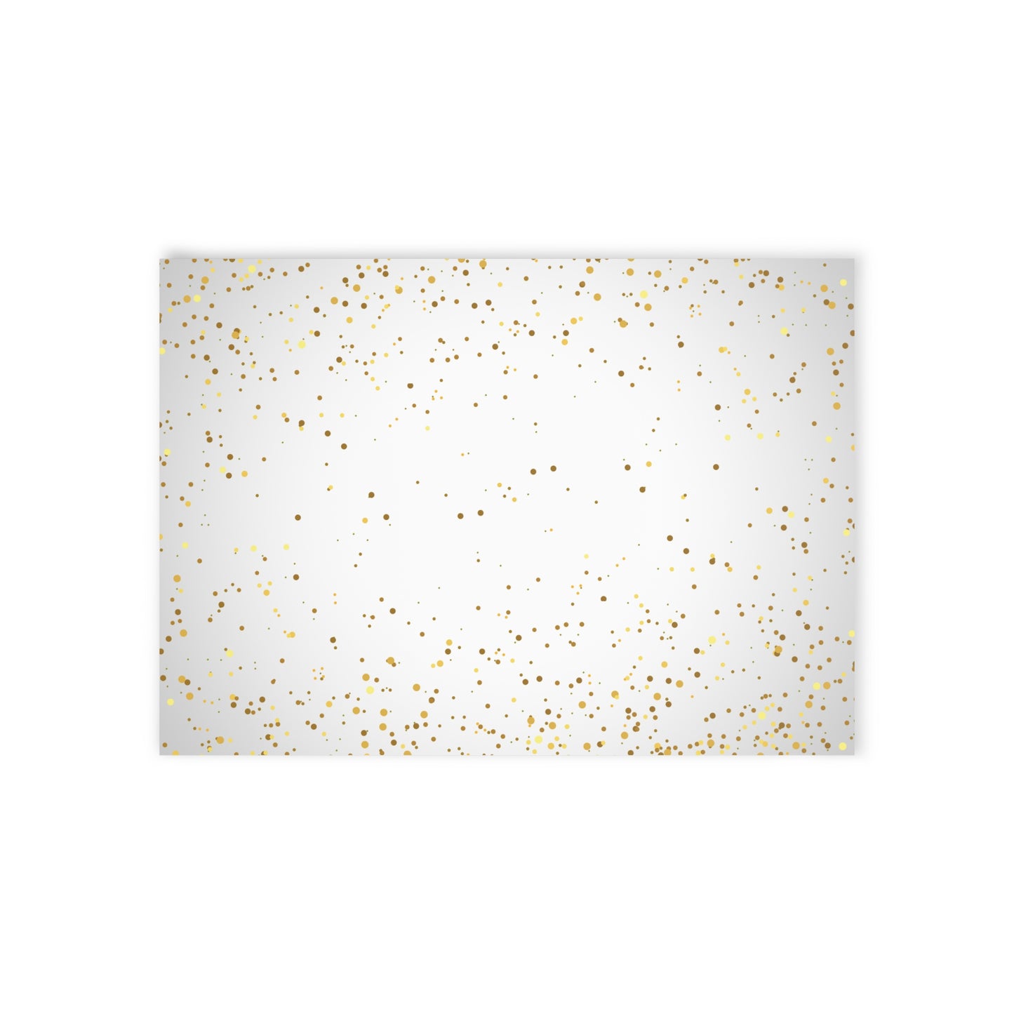 Golden Christmas Holiday Cards