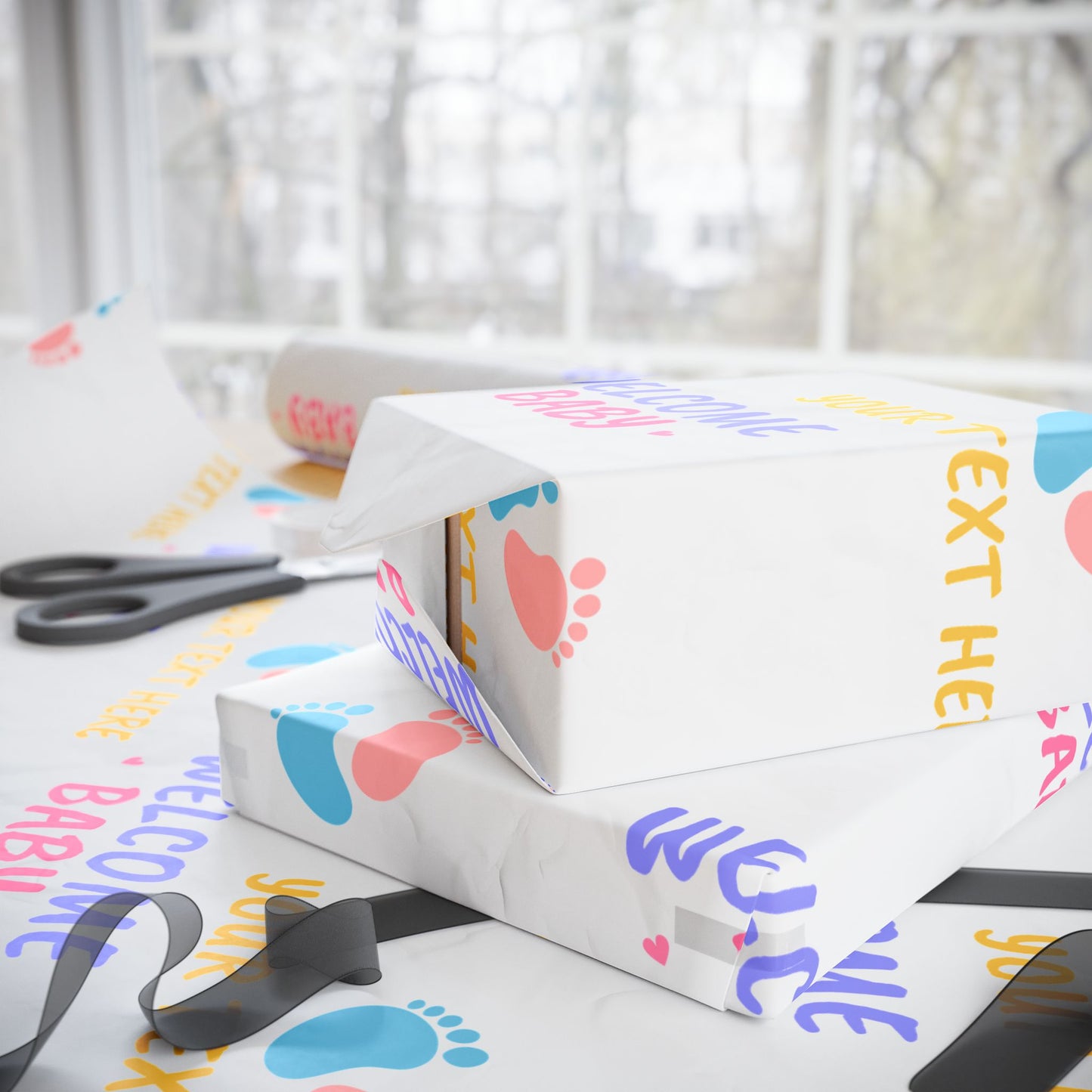 Tiny Steps, Big Dreams Wrapping Paper
