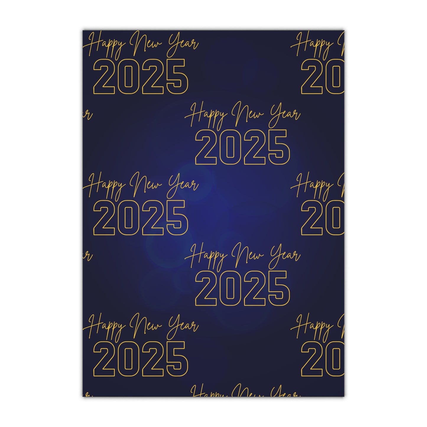 Starlit Celebration Gift Wrapping Paper Sheets, 1pc