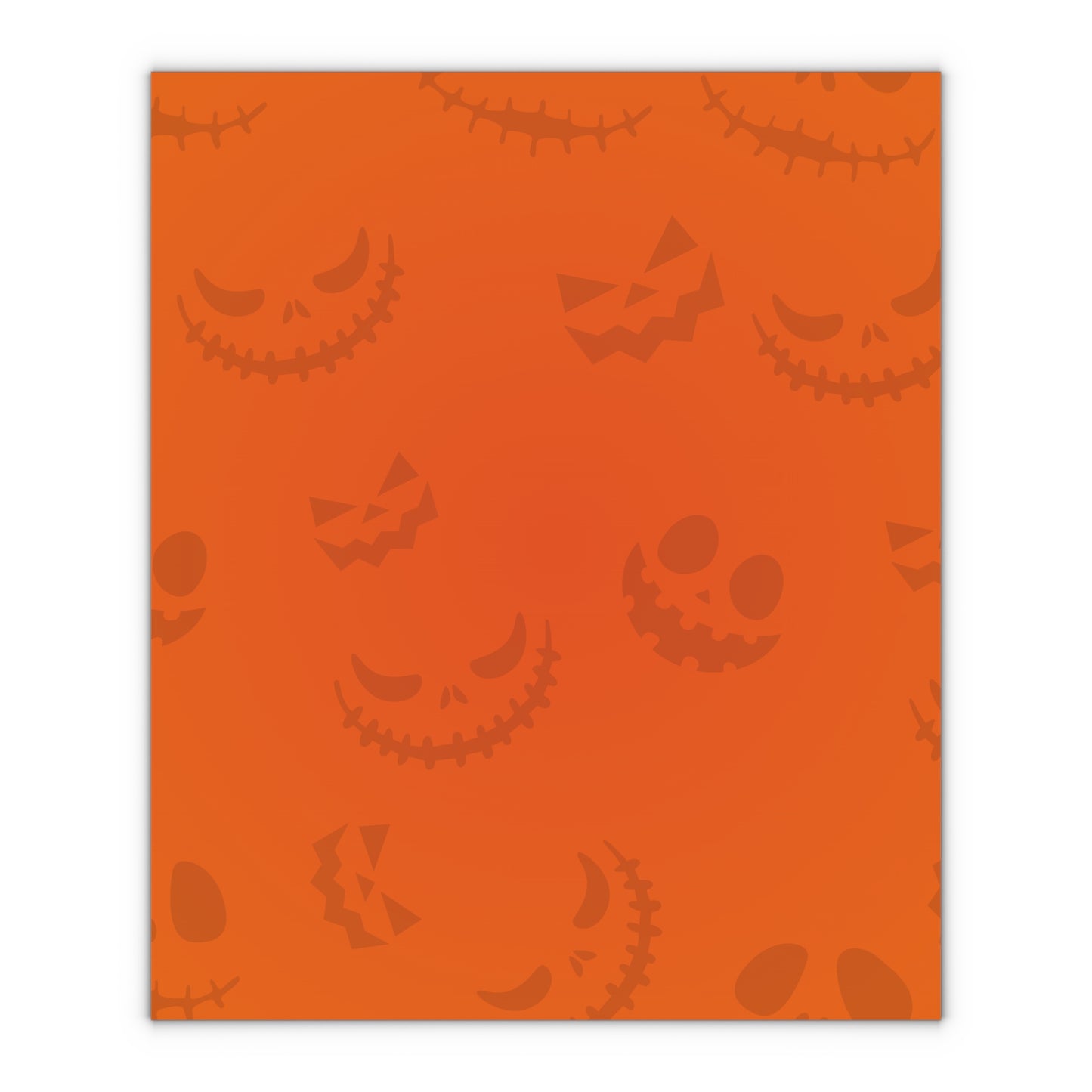 Pumpkin Party Gift Wrapping Paper Sheets, 1pc