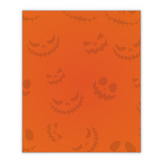 Pumpkin Party Gift Wrapping Paper Sheets, 1pc
