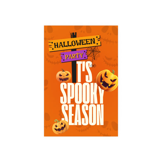 Pumpkin Party Matte Posters