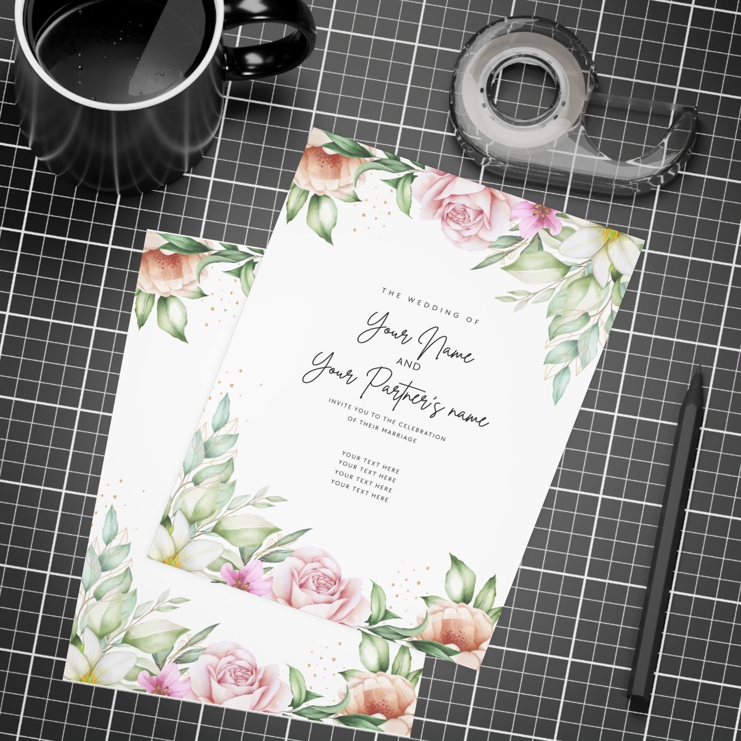 Floral Romance Postcard Bundles