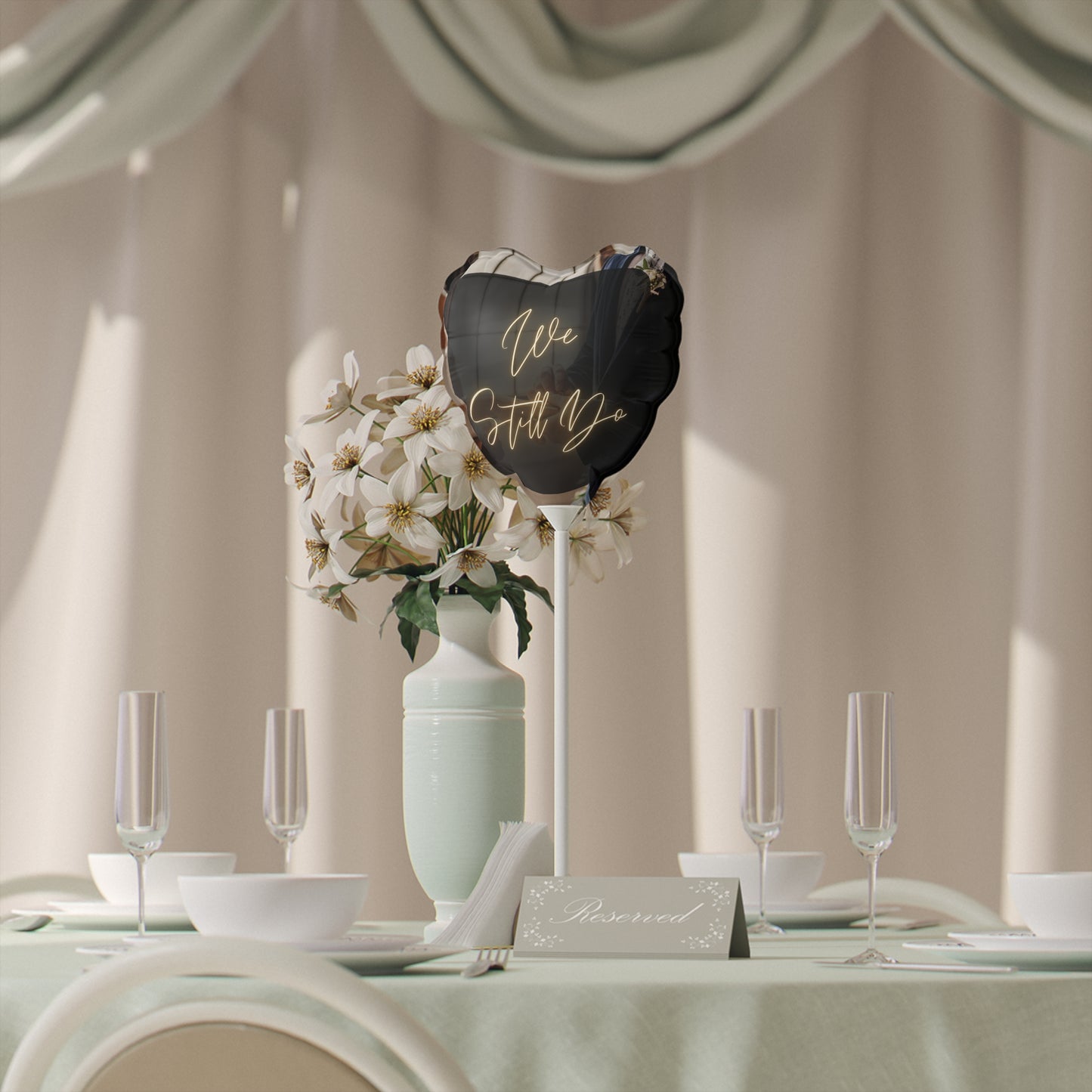 Love Renewed Balloons (Round and Heart-shaped), 6"