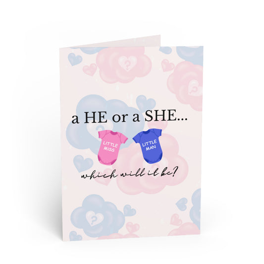 The Big Reveal Greeting Cards
