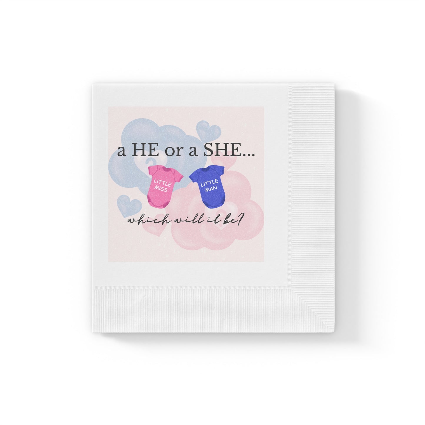 The Big Reveal Napkins
