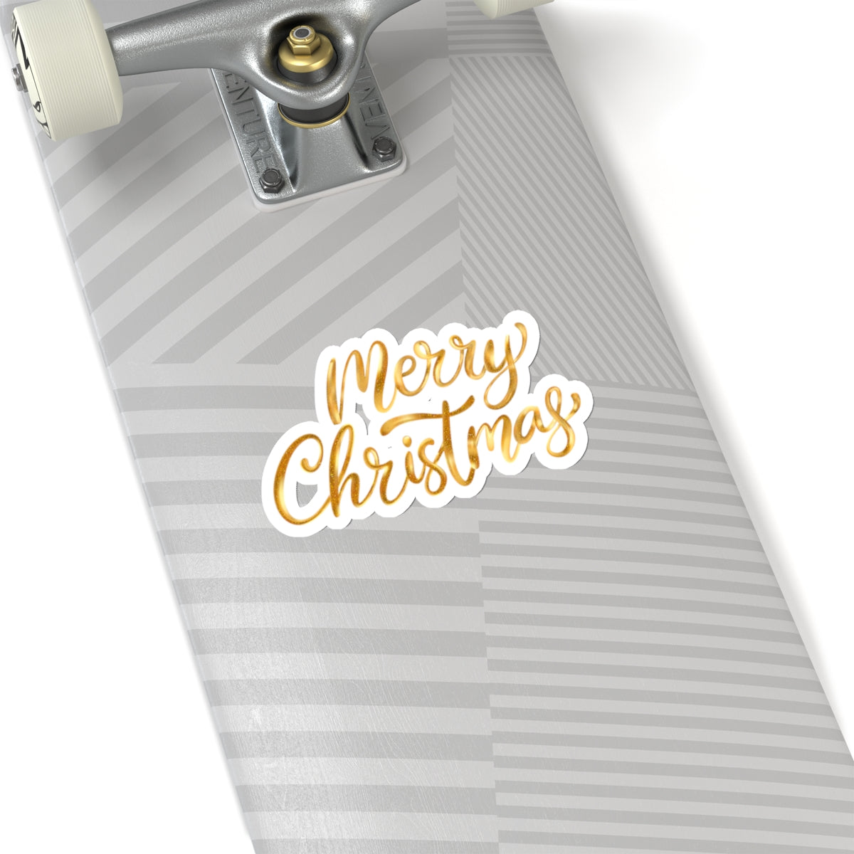 Golden Christmas Stickers