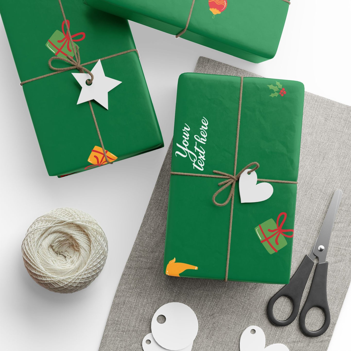 Joyful Holiday Wrapping Papers