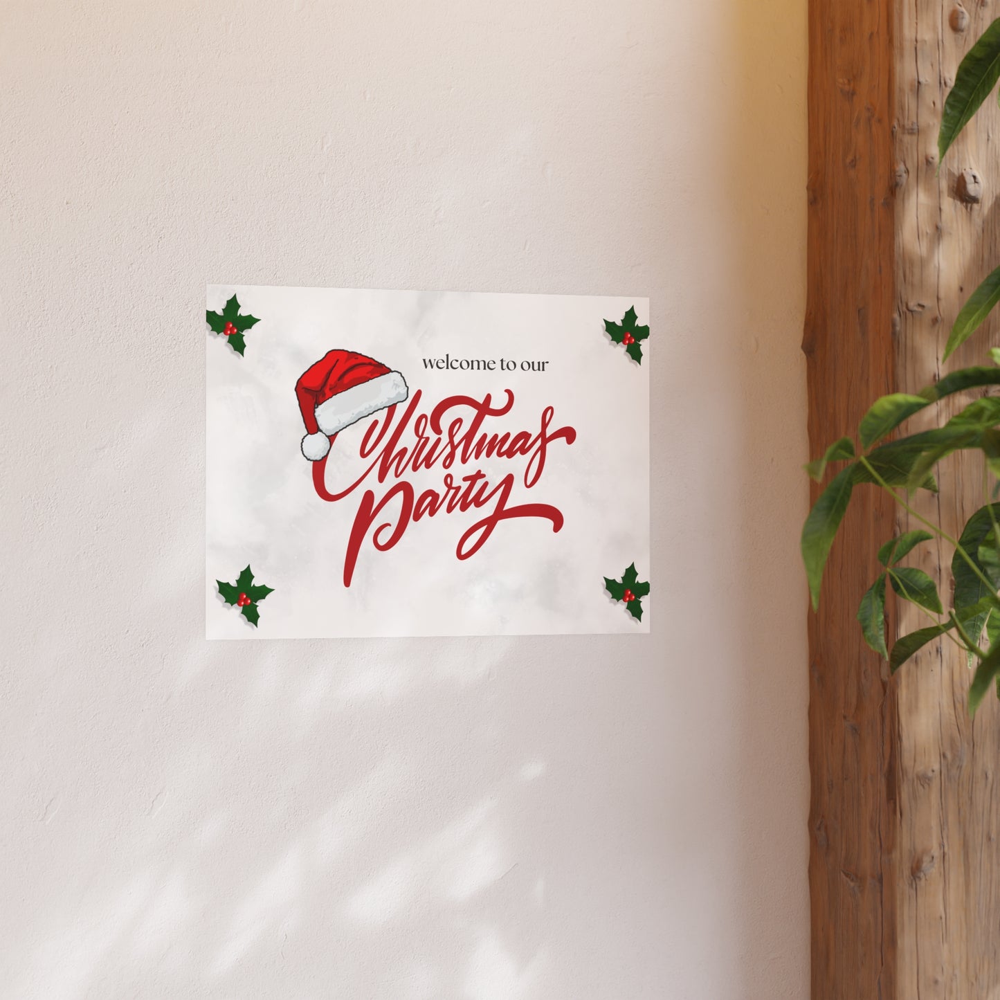 Merry Gathering Matte Posters