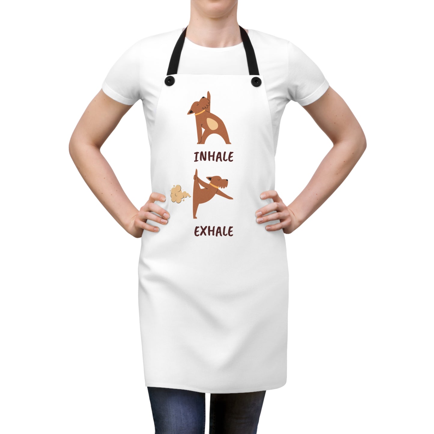 Inhale Exhale Apron