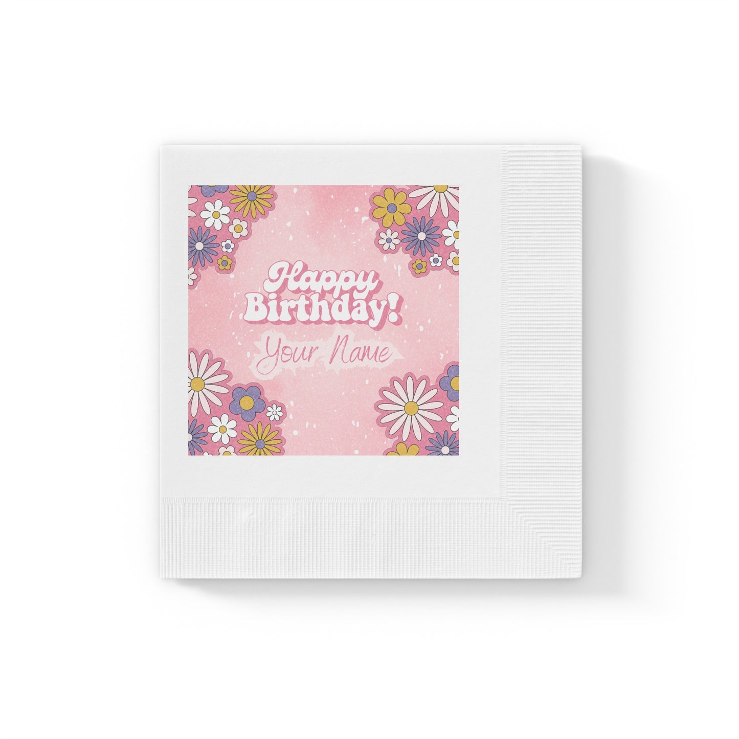 Blossom Birthday Napkins