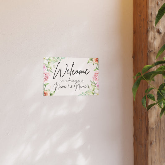Floral Romance Matte Posters
