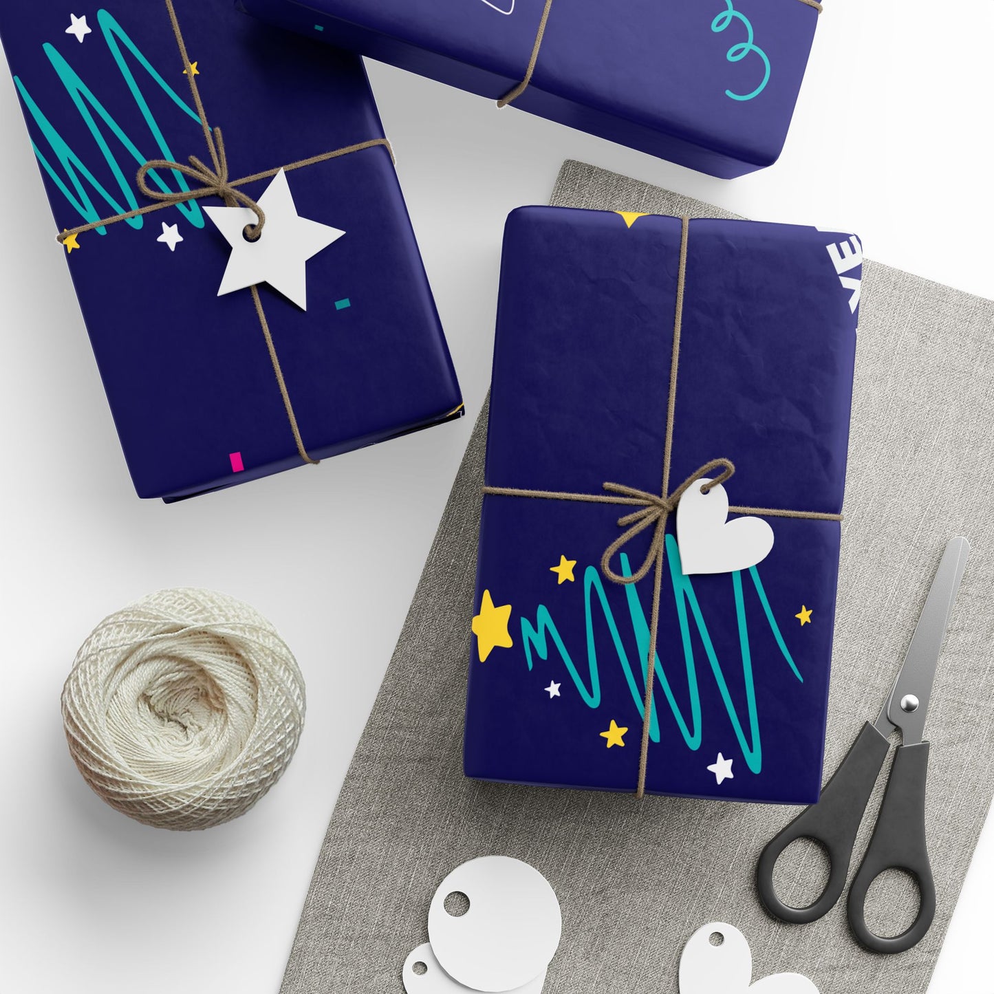 Cosmic Countdown Wrapping Papers