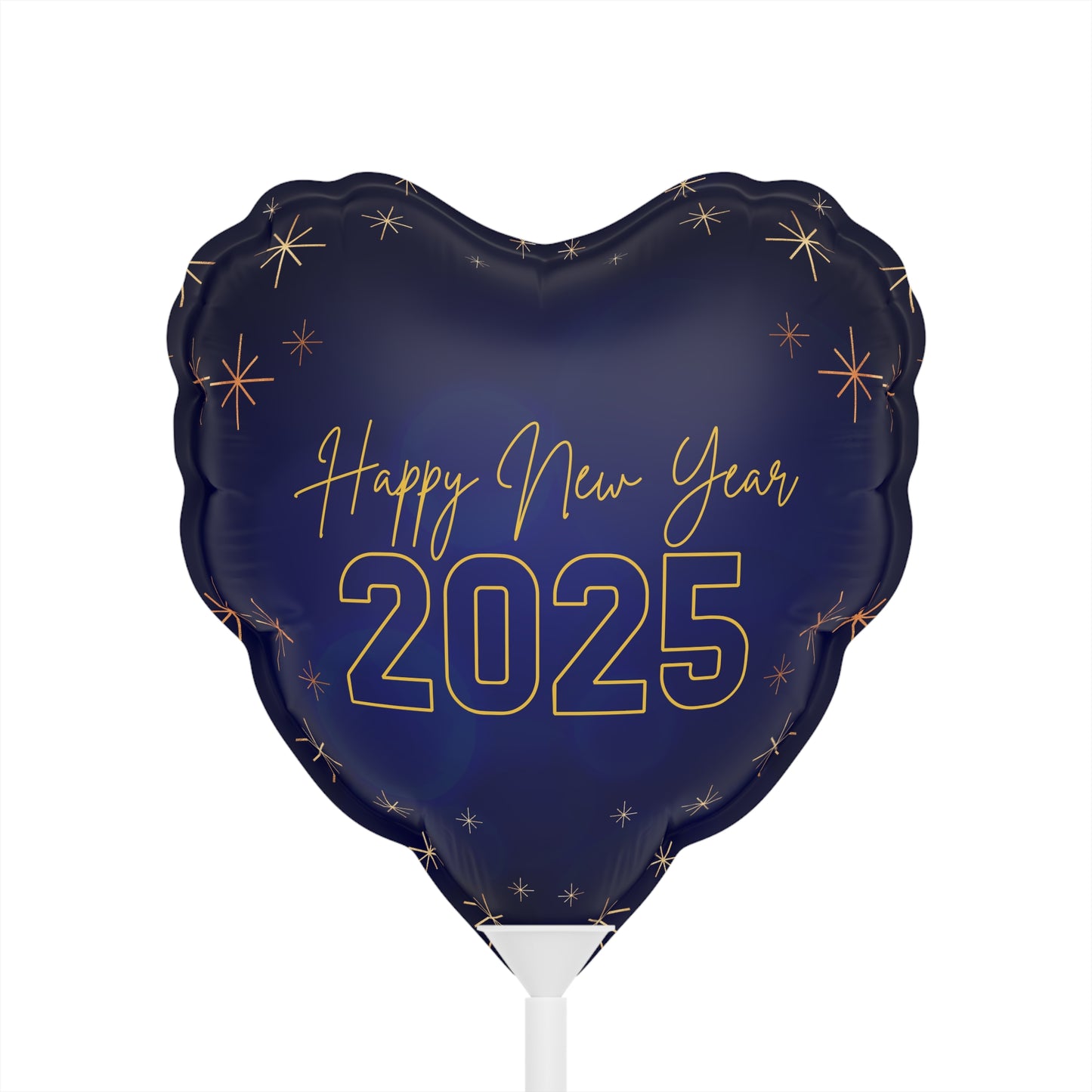 Starlit Celebration Balloons (Round and Heart-shaped), 6"