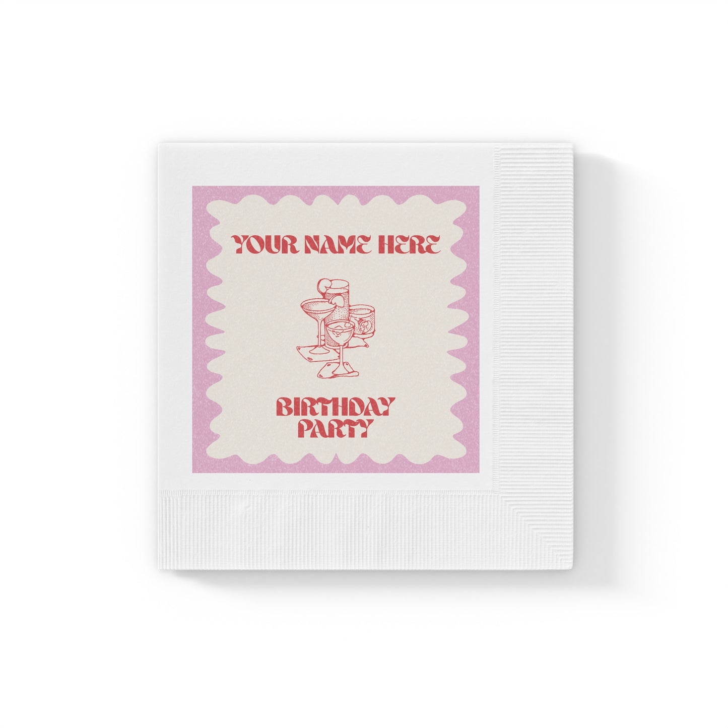 Retro Cocktail Napkins