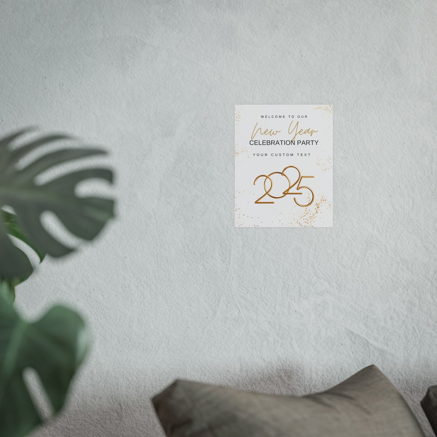 Golden New Beginnings Matte Posters