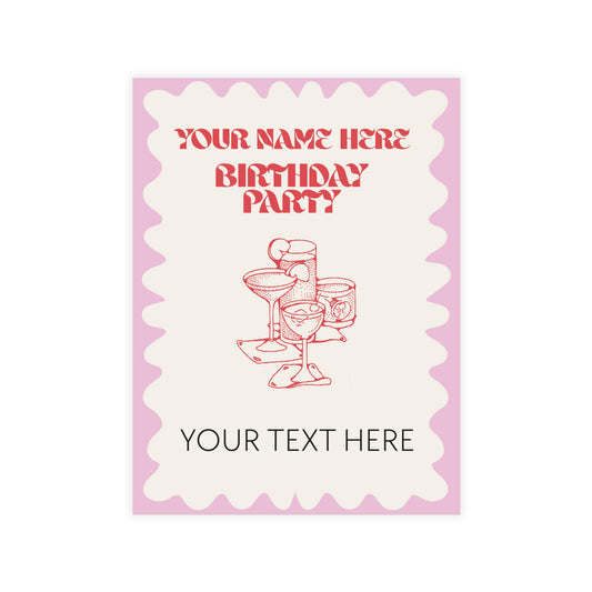Retro Cocktail Postcard Bundles