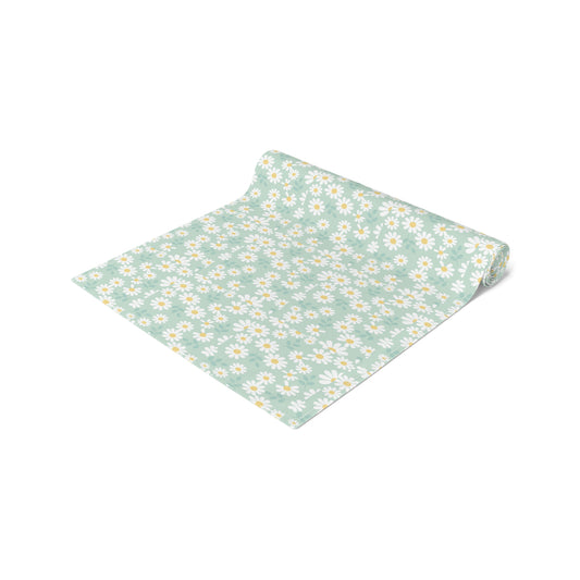 Mint Vibes Table Runner (Cotton, Poly)