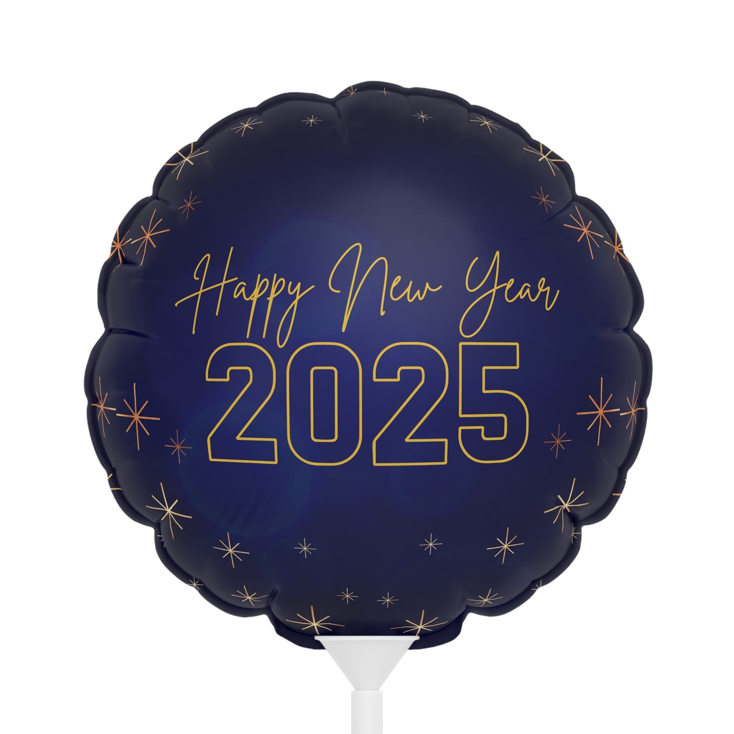Starlit Celebration Balloons (Round and Heart-shaped), 6"
