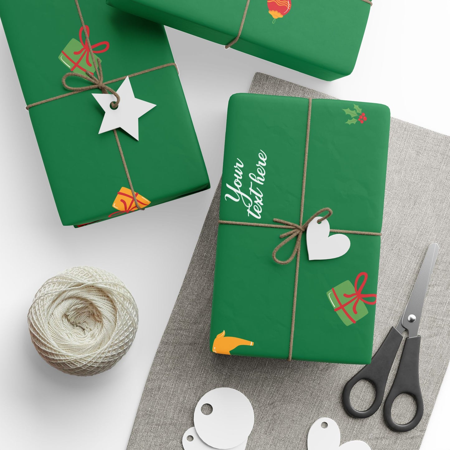 Joyful Holiday Wrapping Papers