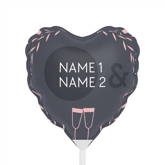 Enduring Love Balloons (Round and Heart-shaped), 6"