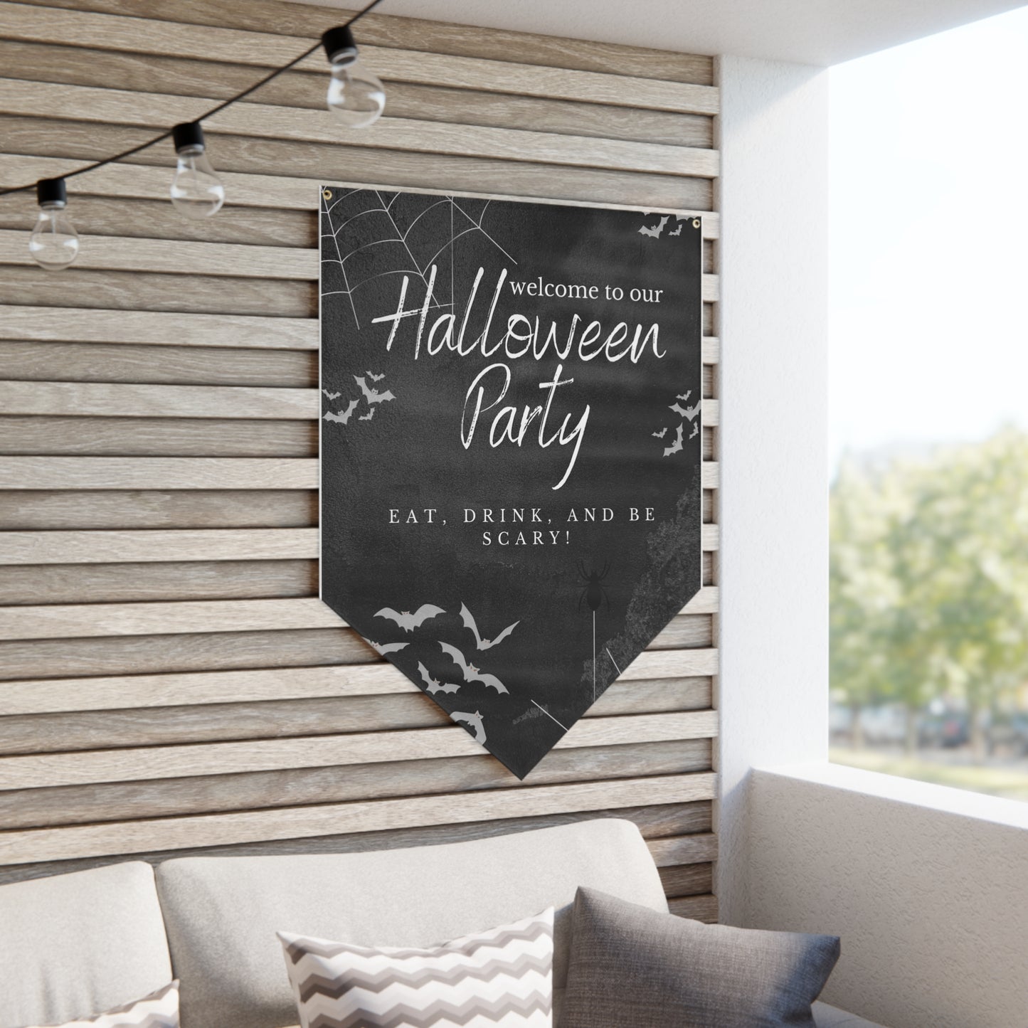 Spooktacular Halloween Pennant Banner