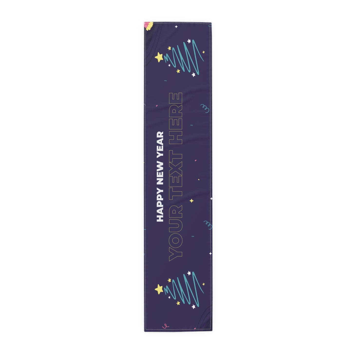 Cosmic Countdown Table Runner (Cotton, Poly)