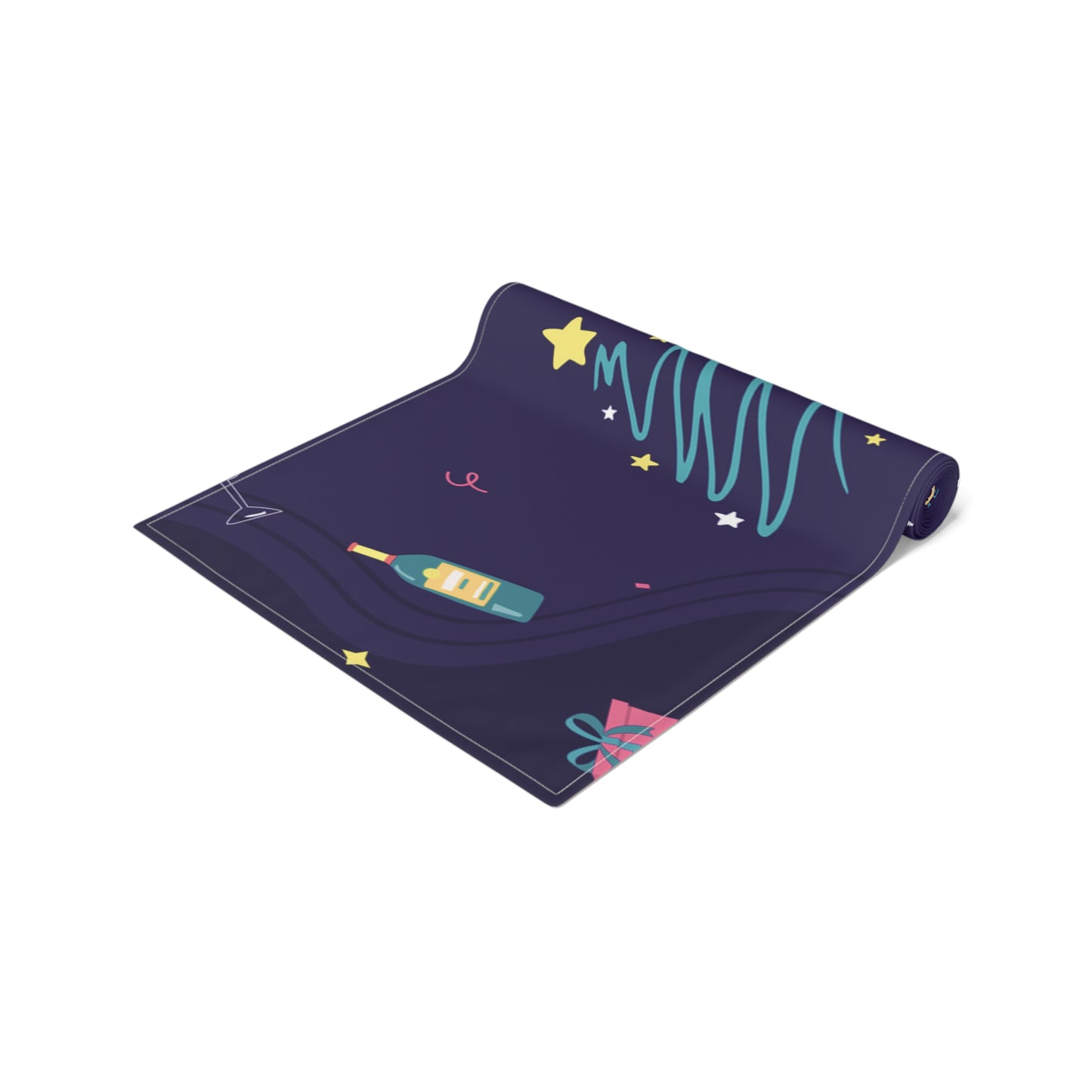 Cosmic Countdown Table Runner (Cotton, Poly)