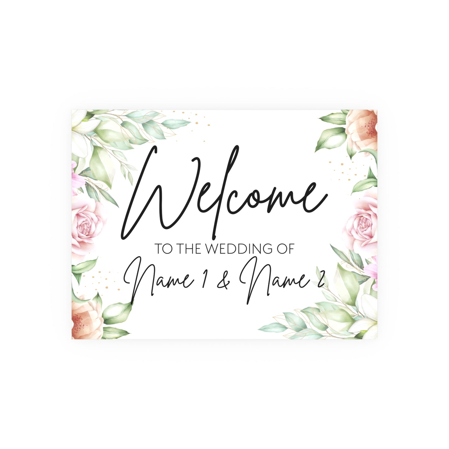 Floral Romance Matte Posters